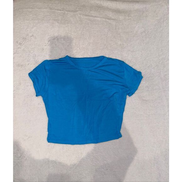 No Brand Tops - Blue cropped top size S
